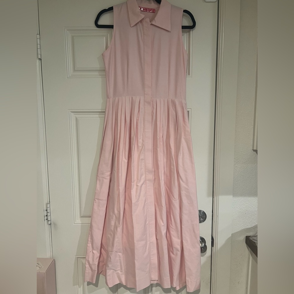 Worn Once! Buru Sleeveless Collared Shirtdress In… - image 1